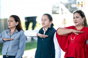 Avances para la Educación: Jeovana Alcántar Inaugura la Techumbre de la Telesecundaria José María Pino Suárez en Mata de Pinos, Mejorando el Espacio Educativo para Más de 200 Estudiantes.