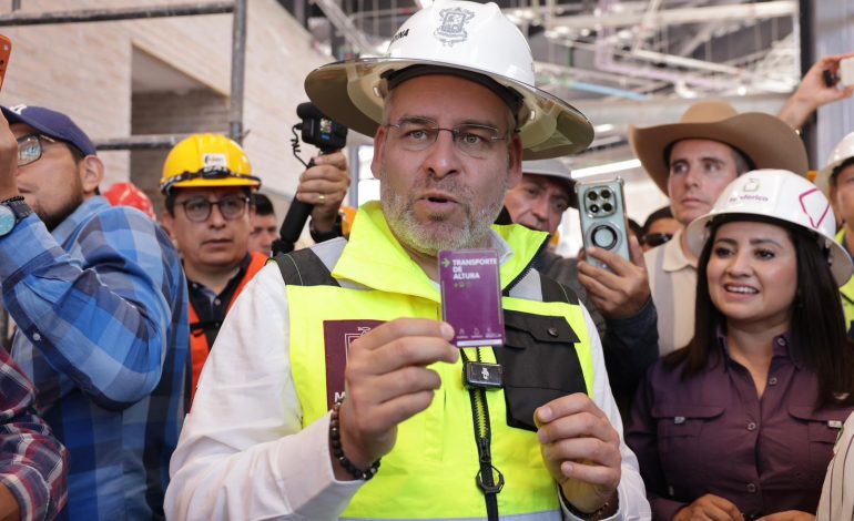 Teleférico de Uruapan, a días de su inauguración; próximo a recibir certificación europea: Bedolla.