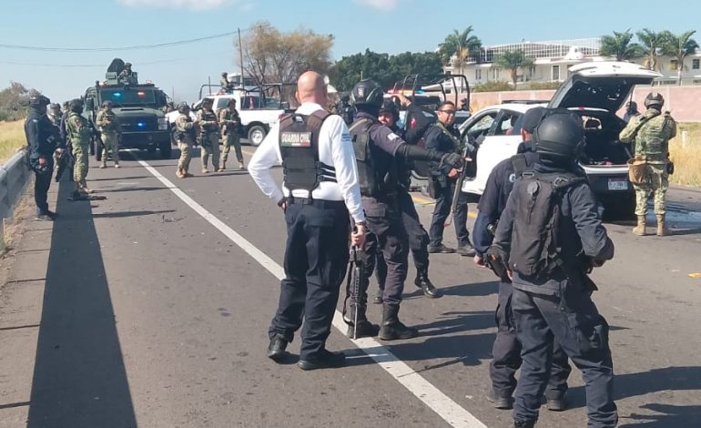 Operativos en La Piedad dejan 3 presuntos criminales abatidos y tres guardias civiles lesionados.