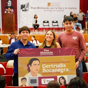 Este miércoles y jueves, entrega de tarjetas Gertrudis Bocanegra para rezagados: Gabriela Molina.<br>