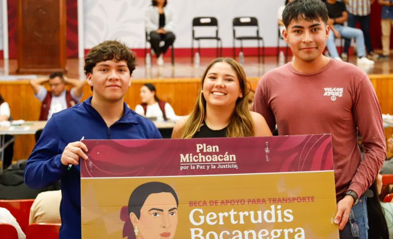 Este miércoles y jueves, entrega de tarjetas Gertrudis Bocanegra para rezagados: Gabriela Molina.