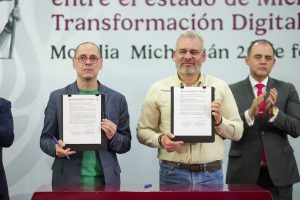 Bedolla y federación refuerzan digitalización para agilizar trámites.
