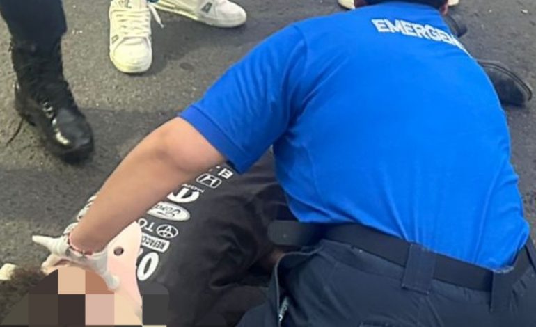 Atropellan a adulto mayor en Avenida Morelos, Ciudad Hidalgo.