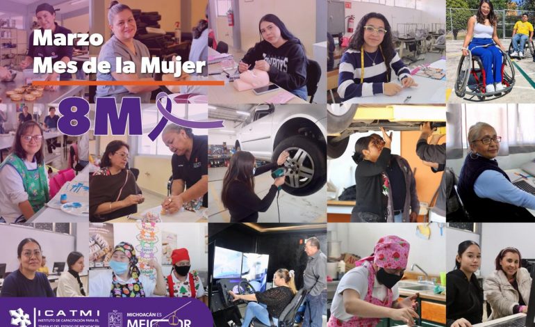 Icatmi fortalece el acceso al empleo para más de 123 mil michoacanas