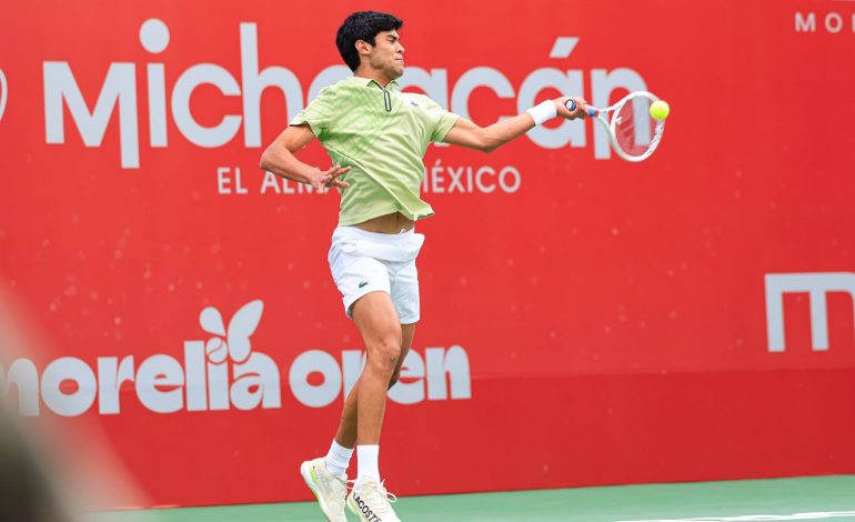 Rodrigo Pacheco Méndez debuta con victoria en el Morelia Open