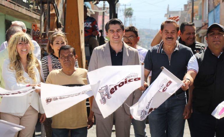 Gobierno de la Heroica inicia rehabilitación de la calle Cuauhtémoc