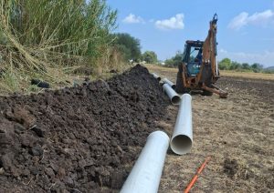 Conagua invierte 3.5 mdp para tecnificar canal de riego en Álvaro Obregón