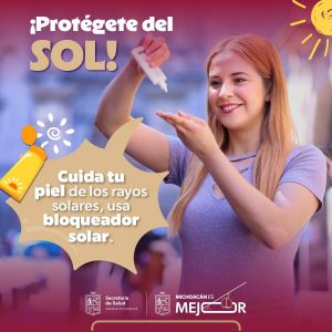 ¡Protégete del sol! SSM emite recomendaciones para prevenir quemaduras