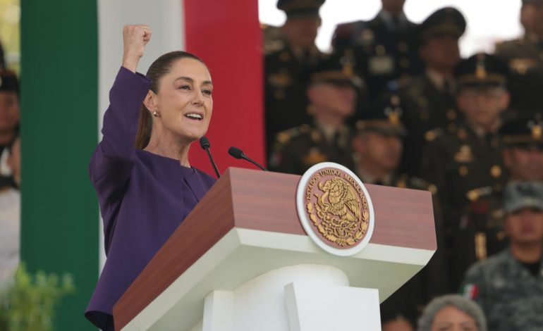 CONSTRUIMOS UN PAÍS MÁS JUSTO Y FUERTE, QUE TEJE CON SUS MUJERES INDEPENDENCIA Y SOBERANÍA; SIGAMOS AVANZANDO JUNTAS: PRESIDENTA CLAUDIA SHEINBAUM CONMEMORA 8M EN HOMENAJE A LAS MUJERES DE LAS FUERZAS ARMADAS