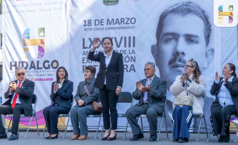 Conmemoración del LXXXVIII Aniversario de la Expropiación Petrolera en Hidalgo