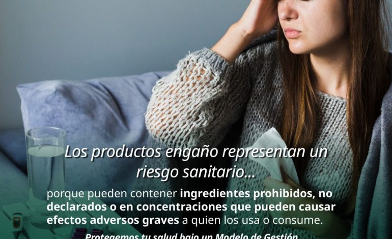 ¡Protege tu salud! SSM advierte sobre los riesgos de consumir “productos engaño”