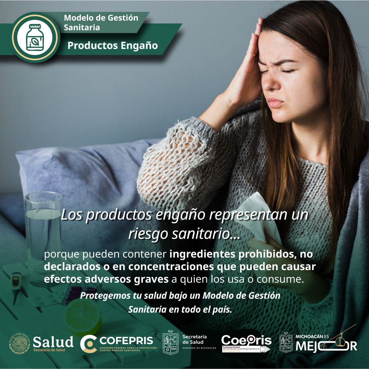 ¡Protege tu salud! SSM advierte sobre los riesgos de consumir “productos engaño”