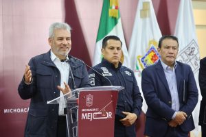 Desplegados más de 2 mil Guardianes del Camino para blindar Semana Santa en Michoacán: Bedolla