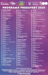 Todo listo para el Presa Fest 2026 del 2 al 5 de abril; Zitácuaro se prepara para recibir a visitantes en Semana Santa