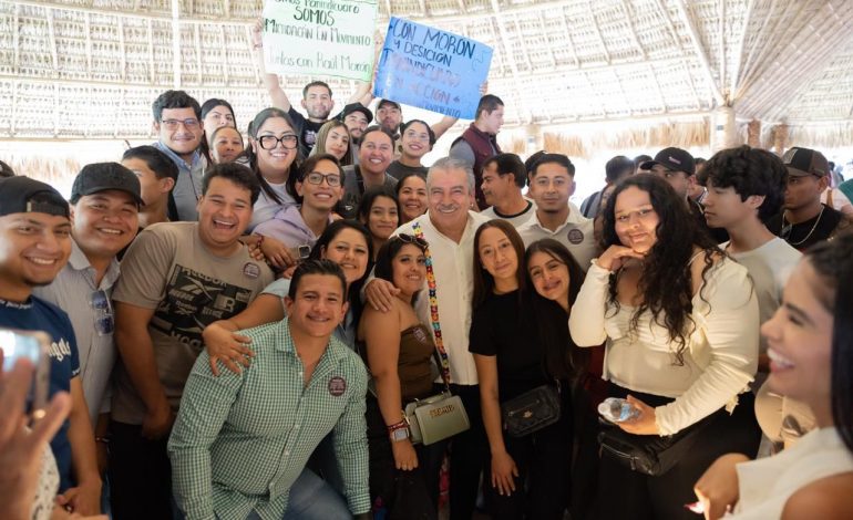 “El poder de la juventud es el factor para consolidar la transformación de Michoacán”: Morón