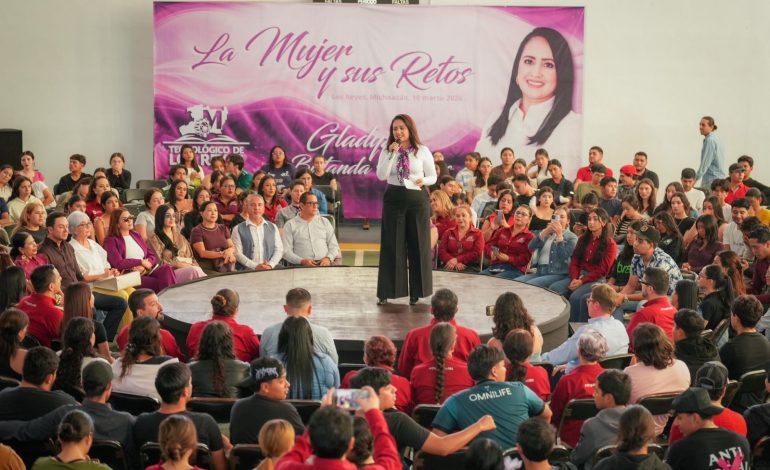 Michoacán construye ciudades seguras para las mujeres: Gladyz Butanda