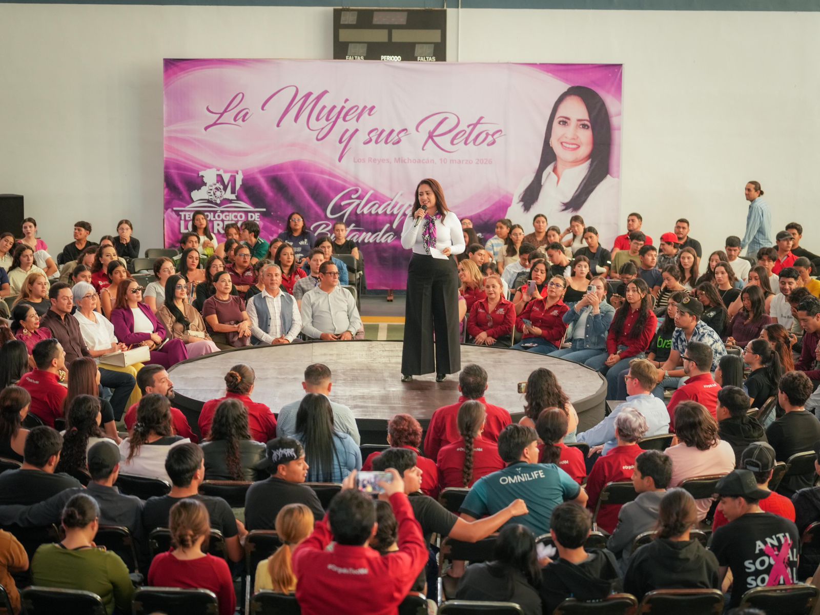 Michoacán construye ciudades seguras para las mujeres: Gladyz Butanda
