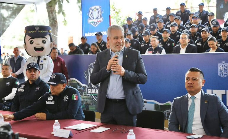 Deporte y disciplina fortalecen la seguridad de Michoacán; Bedolla inaugura Torneo Inter Guardia Civil