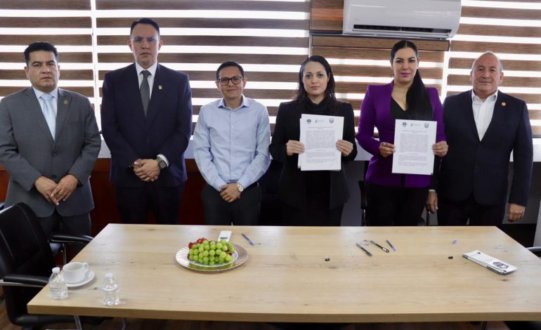 FECC y TEEMich firman convenio para fortalecer acciones anticorrupción