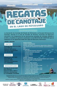 El lago de Pátzcuaro vibrará con las tradicionales regatas de canotaje