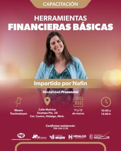 Sí Financia impulsa formación empresarial en cinco municipios de Michoacán