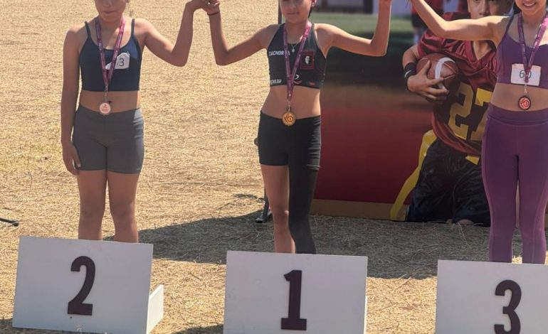 Nelsy Simoneta Alcantar Marín obtuvo 1er. Lugar en Juegos Deportivos Escolares de la Educación Básica