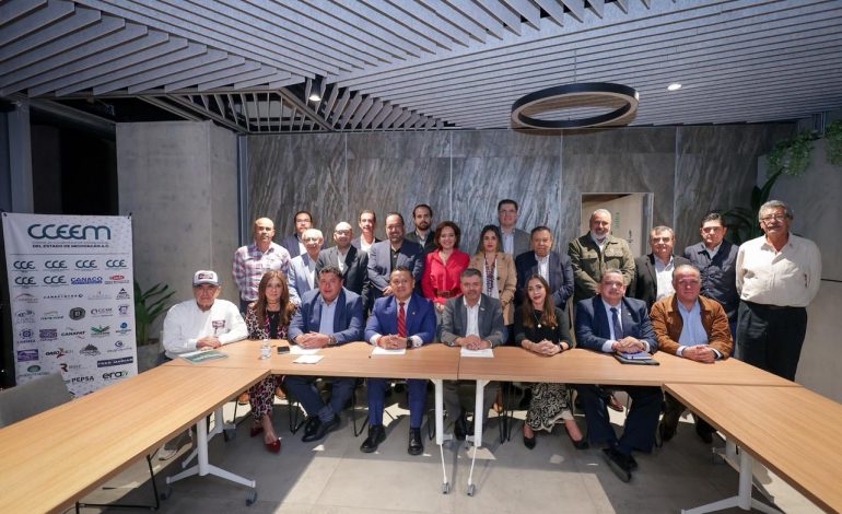 Presenta Carlos Torres Piña transformación institucional al Consejo Coordinador Empresarial