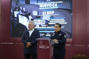 Con inversión estatal de 41 mdp se moderniza la seguridad de Morelia con nuevo C4: Bedolla