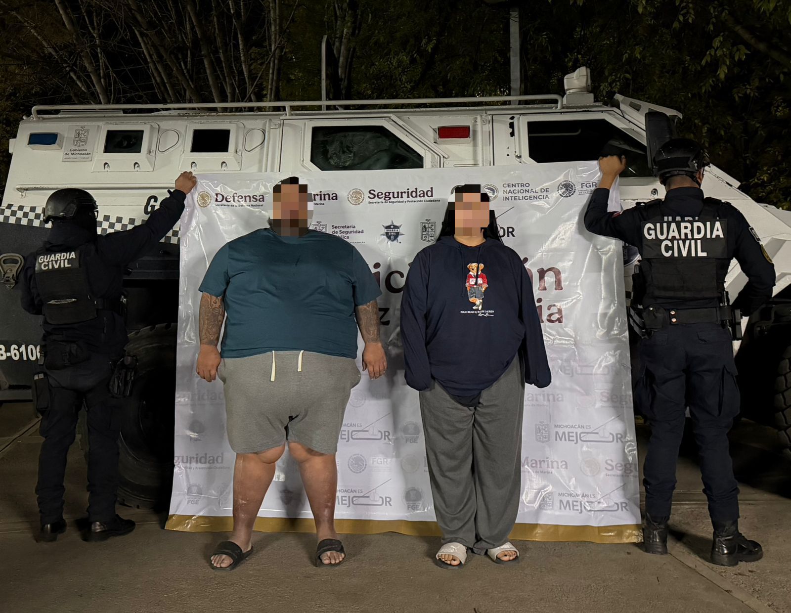 En acción interinstitucional, detienen en Apatzingán a presunto operador regional vinculado a extorsión y homicidios