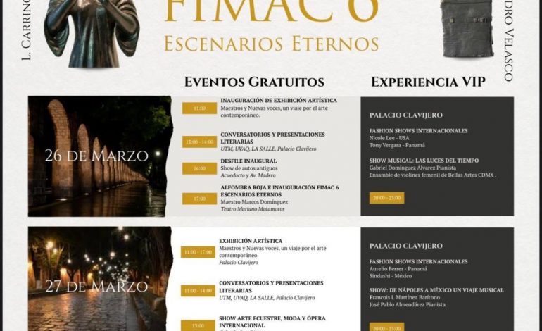 Más de 80 artistas internacionales llegarán al Festival de Moda, Arte y Cultura: Sectur