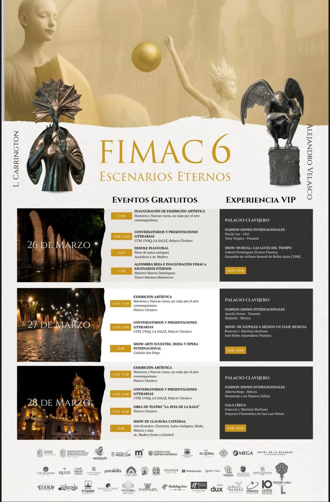 Más de 80 artistas internacionales llegarán al Festival de Moda, Arte y Cultura: Sectur