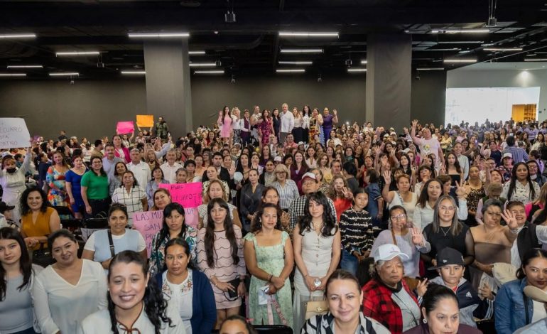 Las mujeres son las protagonista de la unidad y transformación de Michoacán: Morón
