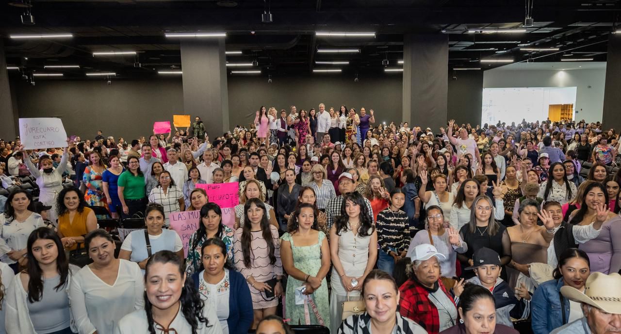 Las mujeres son las protagonista de la unidad y transformación de Michoacán: Morón