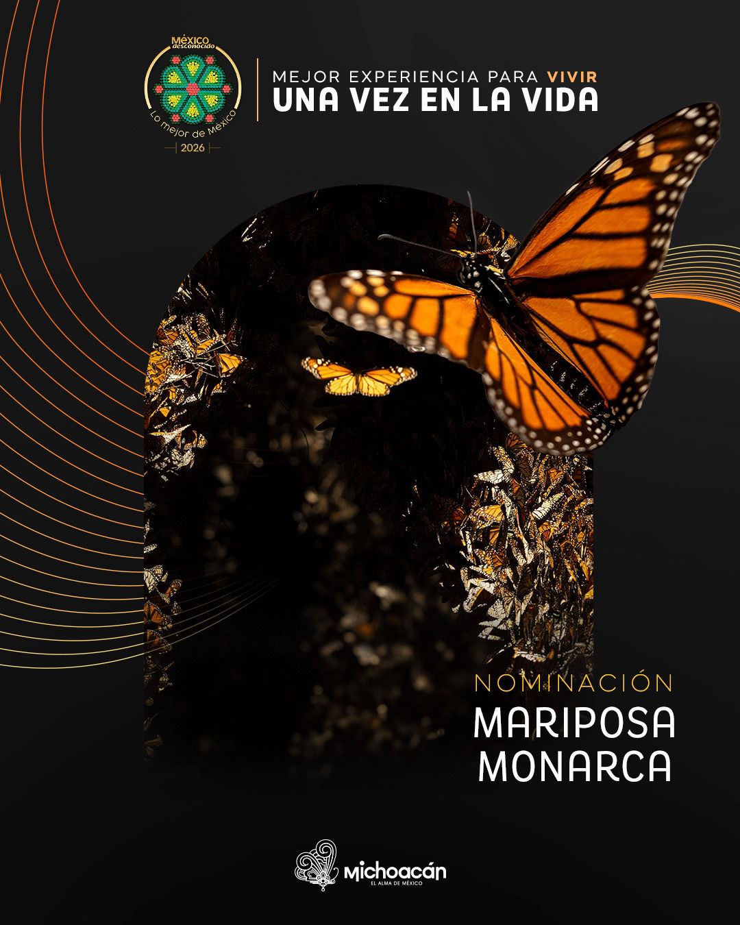 ¡Es momento de votar! Michoacán está nominado a los premios Lo Mejor de México 2026