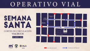 Gobierno del Morelia anuncia cortes viales por Viacrucis