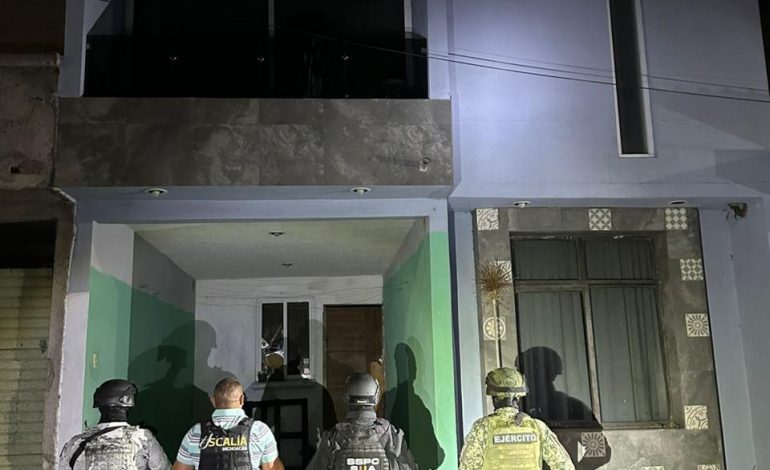 En cateo FGE asegura más de 300 dosis de metanfetamina y detiene a un hombre