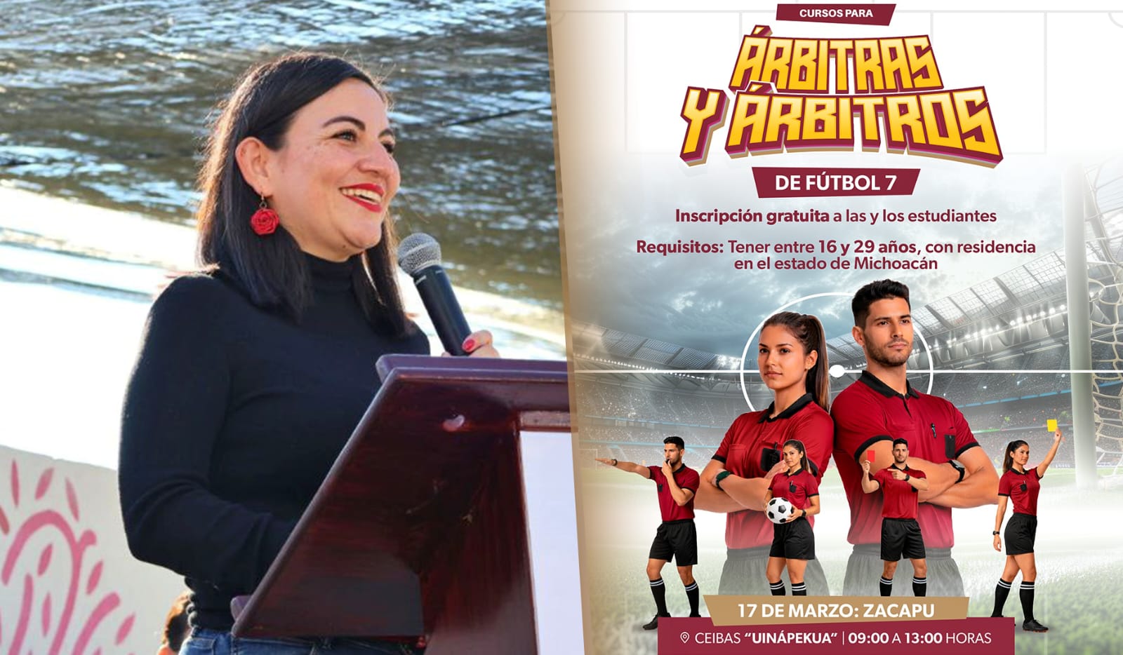 Sedebi promueve la participación juvenil en arbitraje de fútbol 7