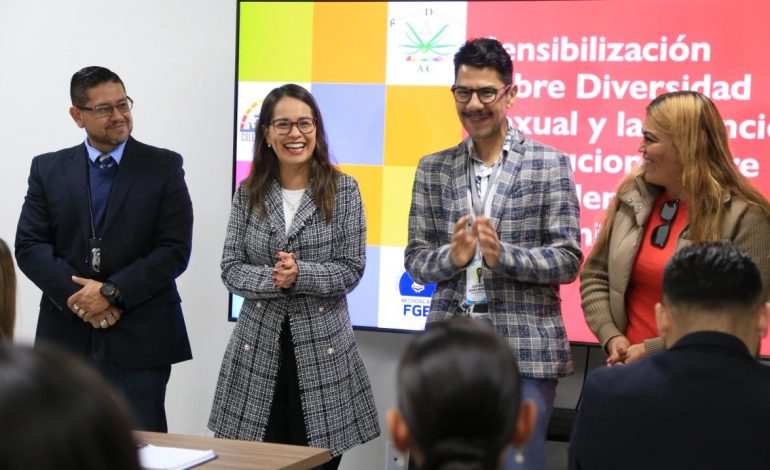 Fortalece FGE cultura institucional de respeto e inclusión con jornada de sensibilización sobre diversidad sexual