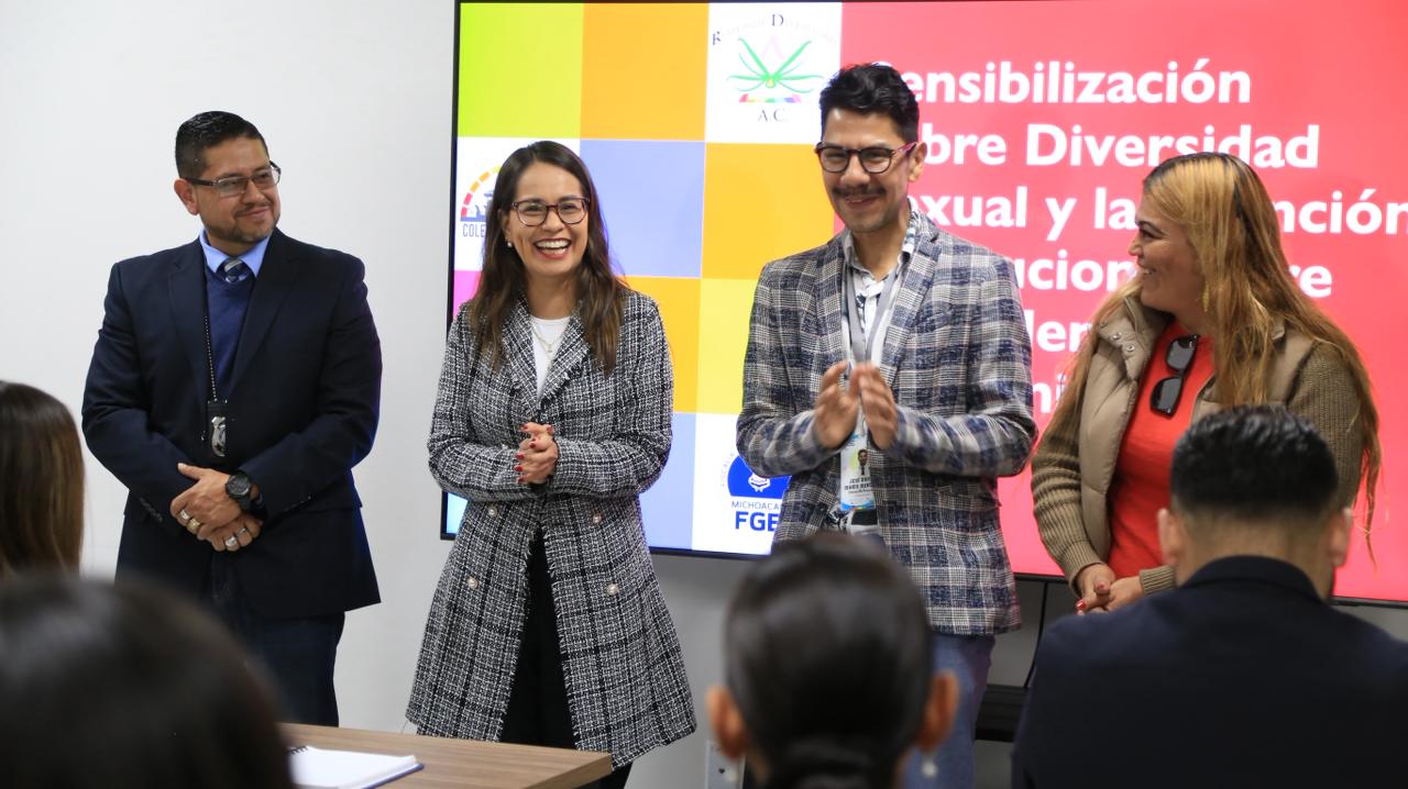 Fortalece FGE cultura institucional de respeto e inclusión con jornada de sensibilización sobre diversidad sexual