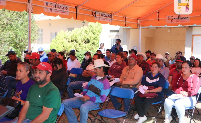 Ayuntamiento de Hidalgo&nbsp; realiza reunión de información, sobre la prevención y combate de los incendios forestales.