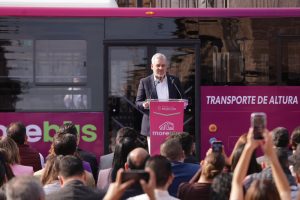 Morebús, un transporte de nivel internacional para Morelia bajo el modelo ONU-Habitat: Bedolla.<br>