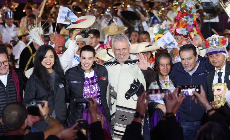 Inaugura Bedolla 5.ª edición de la K’uínchekua, en honor a las fiestas patronales de Michoacán.