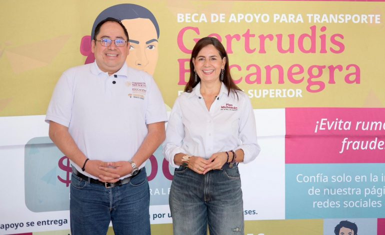 Pago de beca Gertrudis, este 17 de marzo: Gabriela Molina.