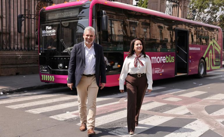 Morebús reducirá tiempos de traslado en 40 por ciento: Gladyz Butanda.