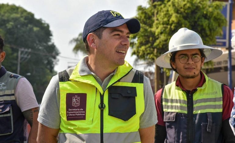 Cuenta regresiva en Uruapan; este mes concluye la obra del distribuidor vial «La Hielera».