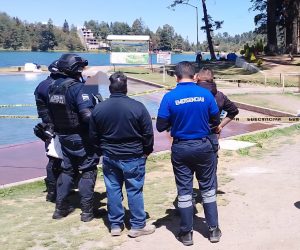 Fallece menor de edad tras caer en alberca de balneario Laguna Larga en Ciudad Hidalgo.