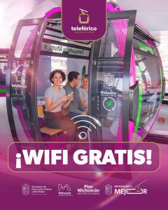 Cabinas del teleférico de Uruapan tendrán internet gratis: Gladyz Butanda.