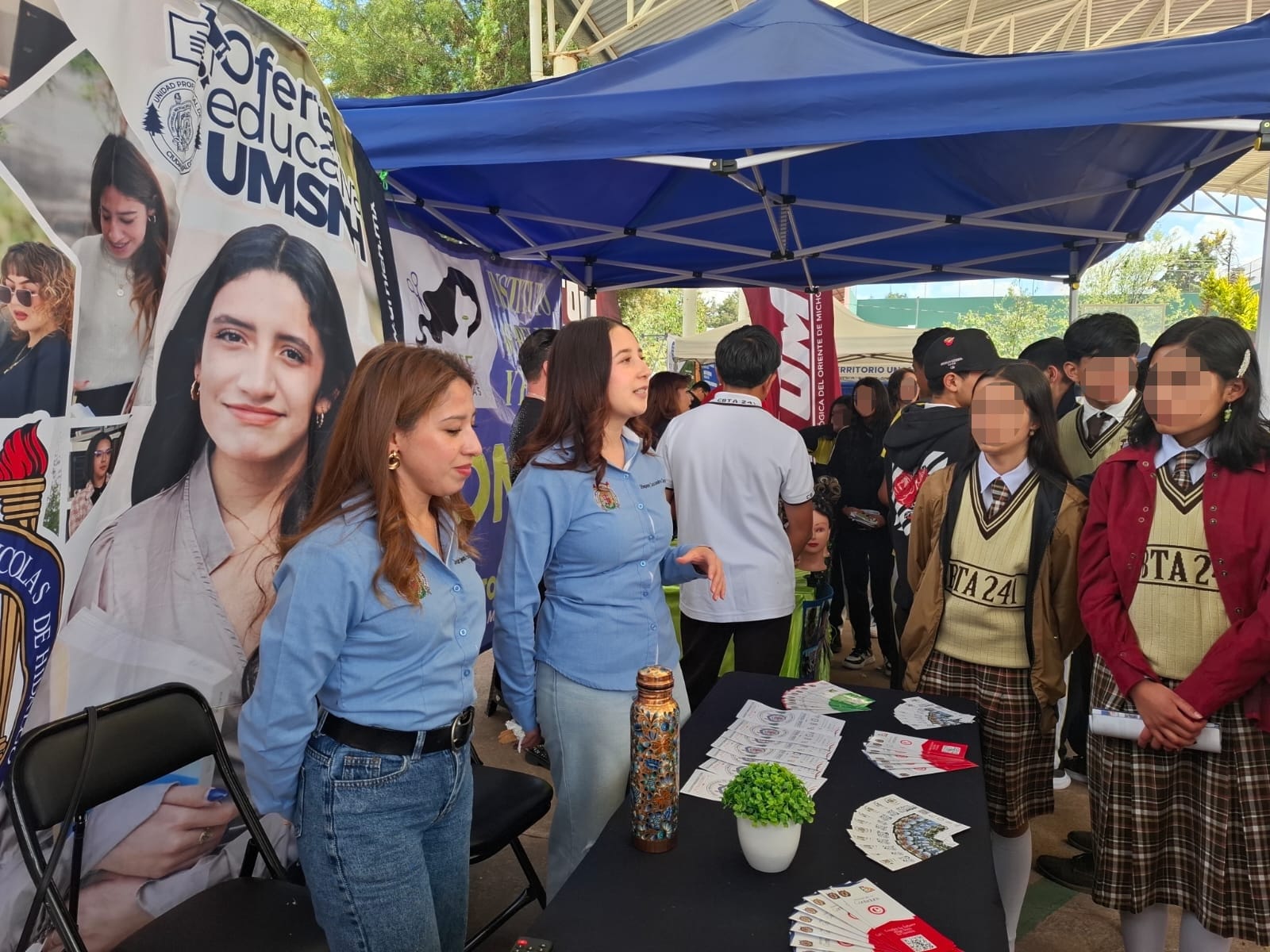 Unidad Profesional de la UMSNH dio a conocer oferta educativa en Irimbo