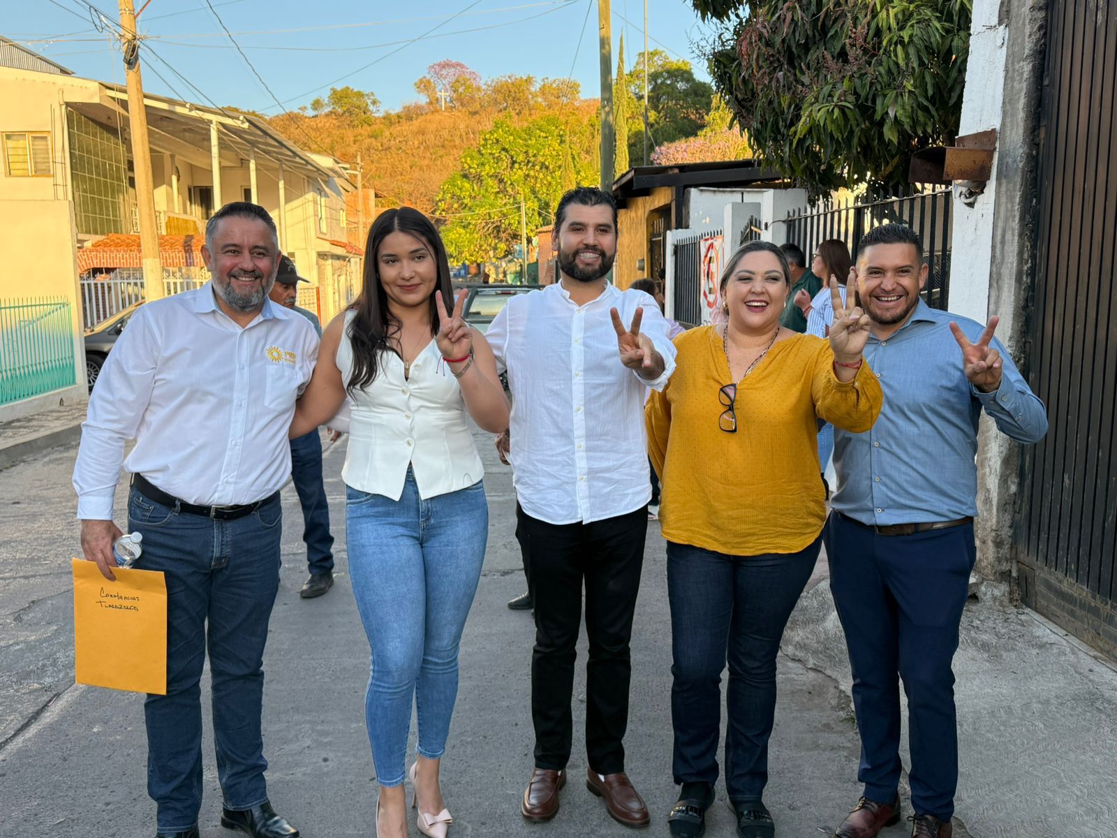 Octavio Ocampo adelanta triunfo del PRD en Tlazazalca tras toma de protesta del Comité Municipal