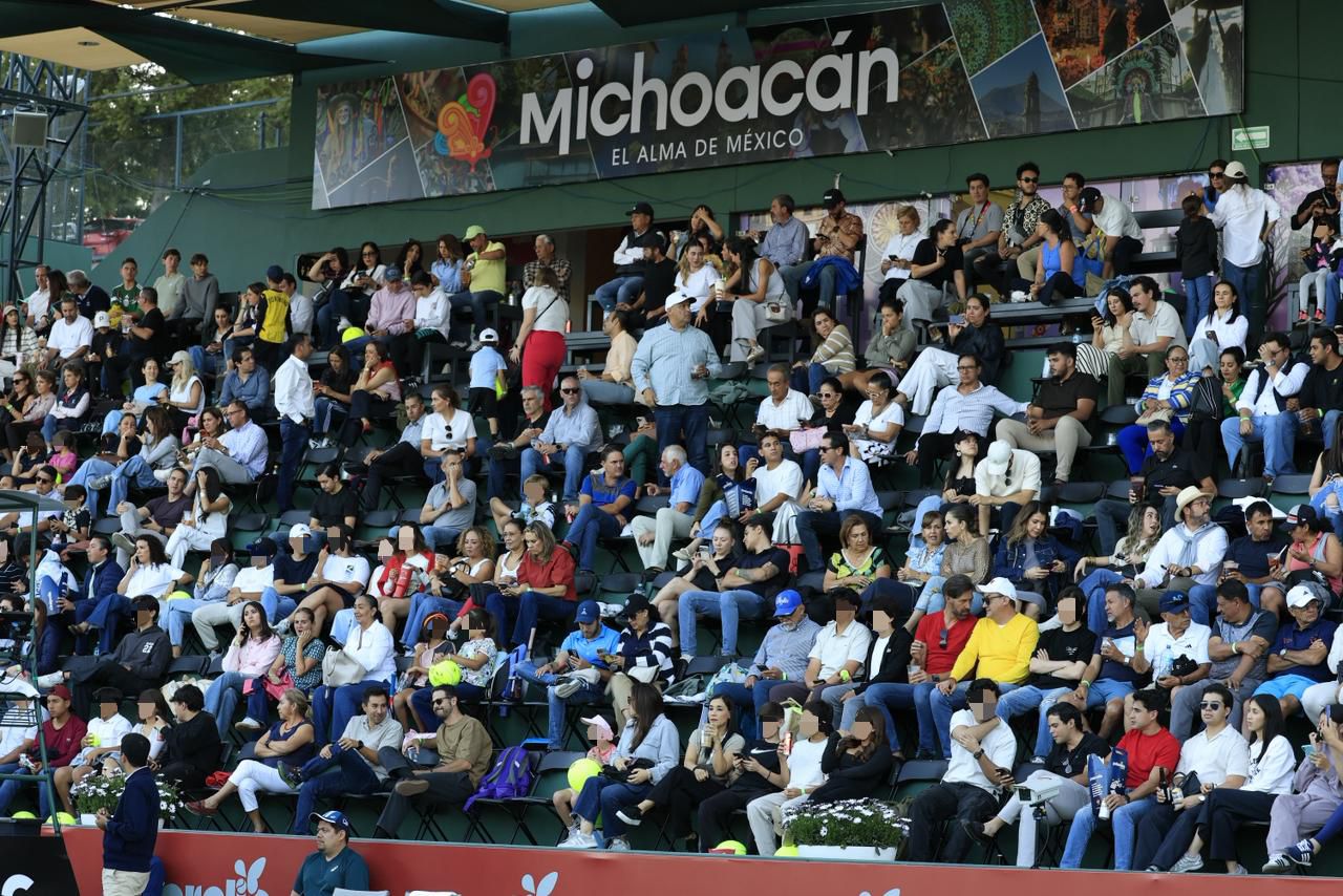 Vibrante tercera jornada del torneo de tenis Morelia Open: Sectur.